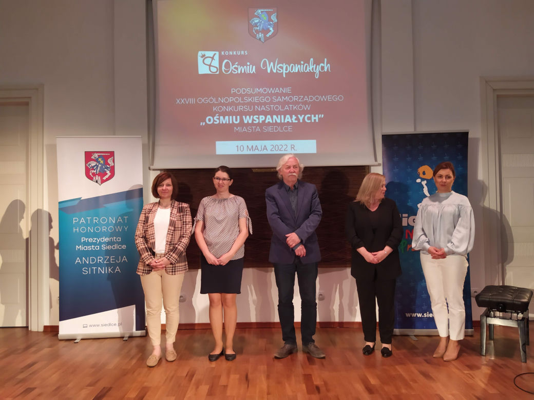 Laureaci i wyróżnieni w konkursie "Ośmiu Wspaniałych" w Siedlcach w 2022 roku - fotorelacja
