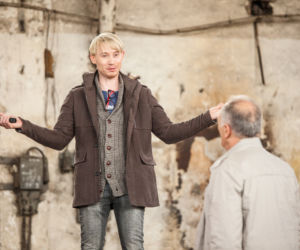 Pierwsza miłość. Igor (Rafał Mohr), Karol Weksler (Karol Strasburger)