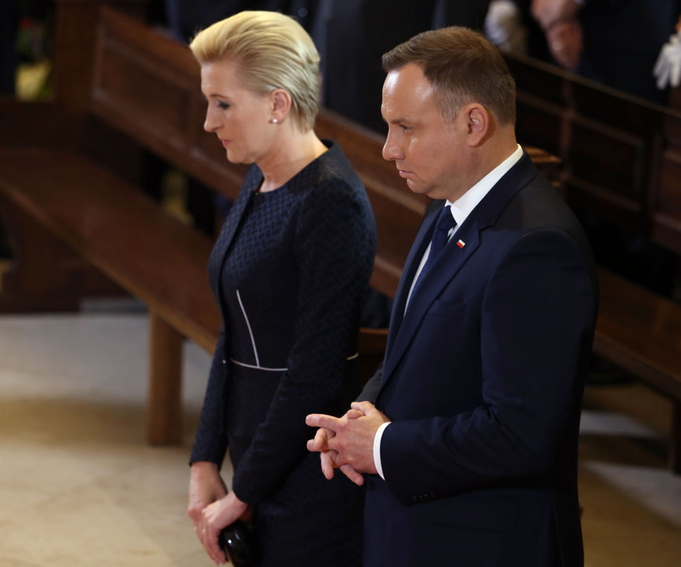 Agata Duda i Andrzej Duda