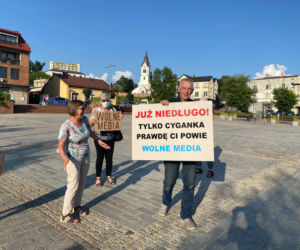Lex TVN: PROTESTY W CAŁEJ POLSCE 10.08. Protestowali tez w Starachowicach
