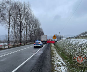 Potworny wypadek w Tęgoborzu. Nie żyje 30-letni mężczyzna