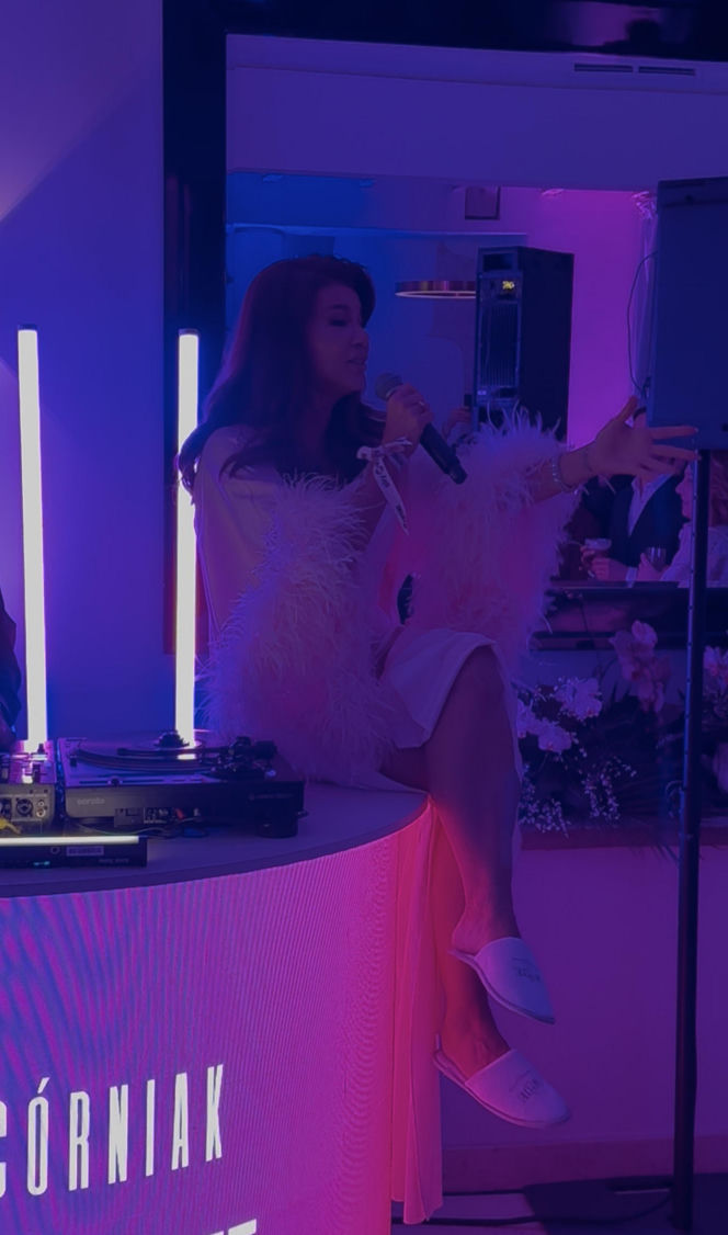 Edyta Górniak tańczyła w szlafroku i kapciach