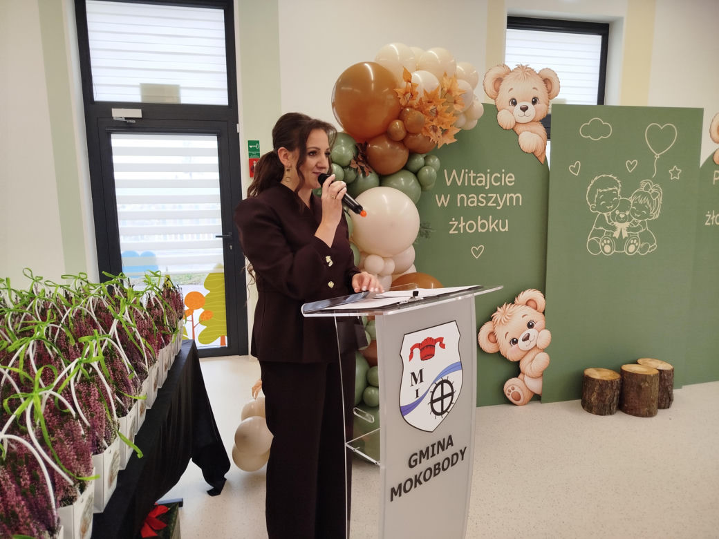 Otwarcie Żłobka w Mokobodach i pasowanie na żłobkowicza