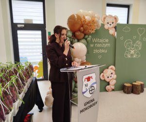 Otwarcie Żłobka w Mokobodach i pasowanie na żłobkowicza