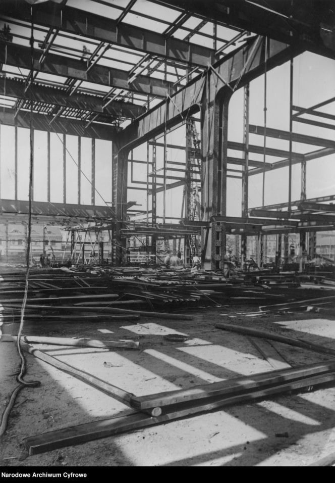 Warszawa dawniej i dziś. Dworzec Główny