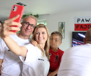 Rodzina Pawła Fajdka w euforii po medalu