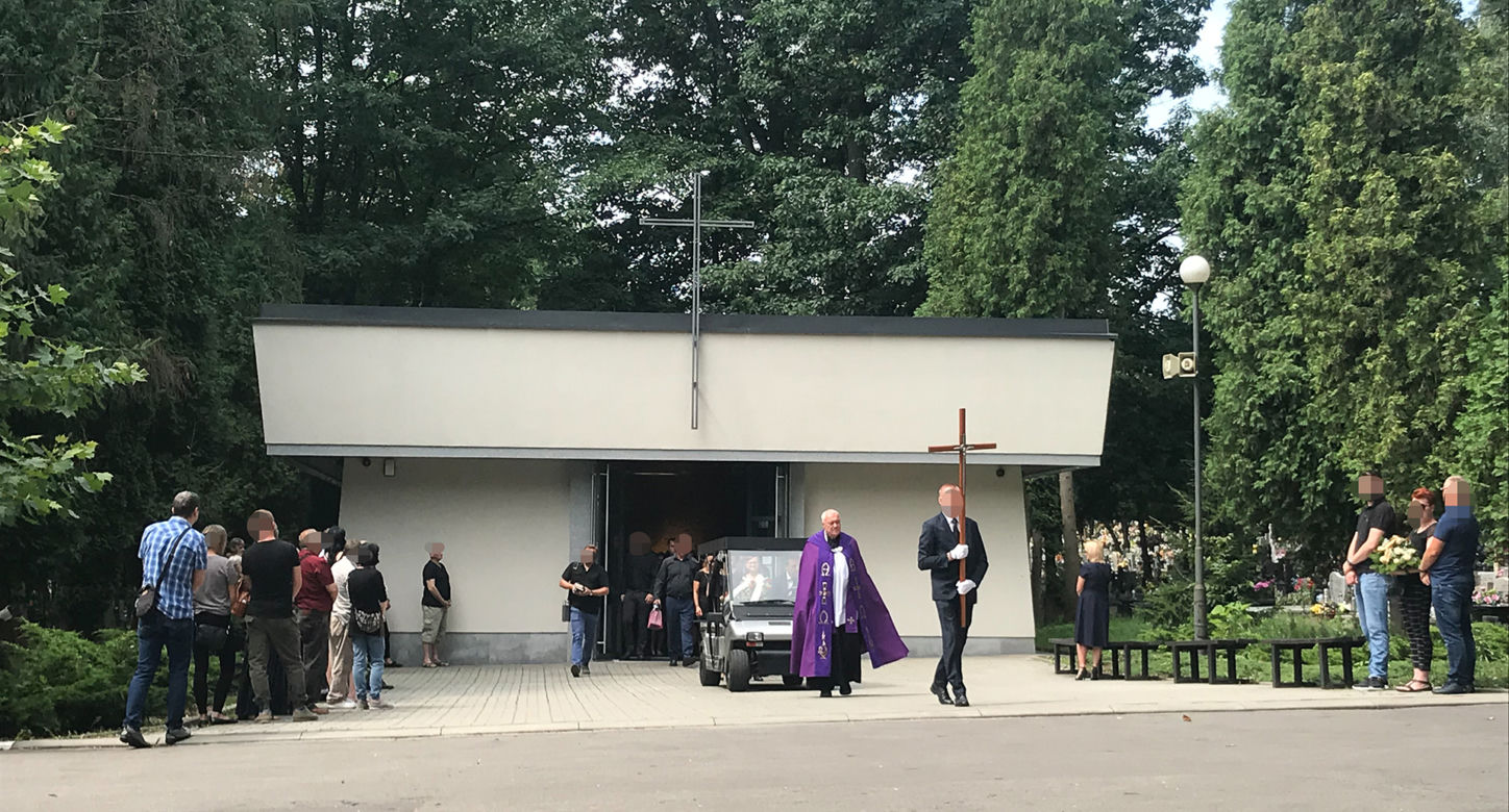 Pogrzeb Krzysztofa P. Zamordowanego na oś. KOSCIUSZKOWSKIM