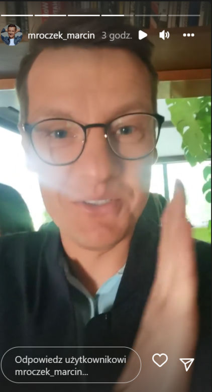 M jak miłość. Marcin Mroczek (Piotrek) na planie nowego sezonu