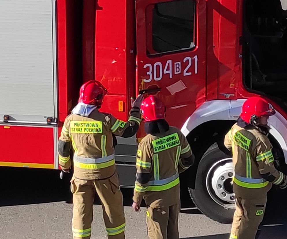 Białystok. Eksplozja w mieszkaniu. Jedna osoba ranna