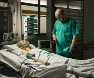 Diagnoza 4 sezon odc. 12. Marta Artman (Magda Popławska), Jan (Adam Woronowicz)
