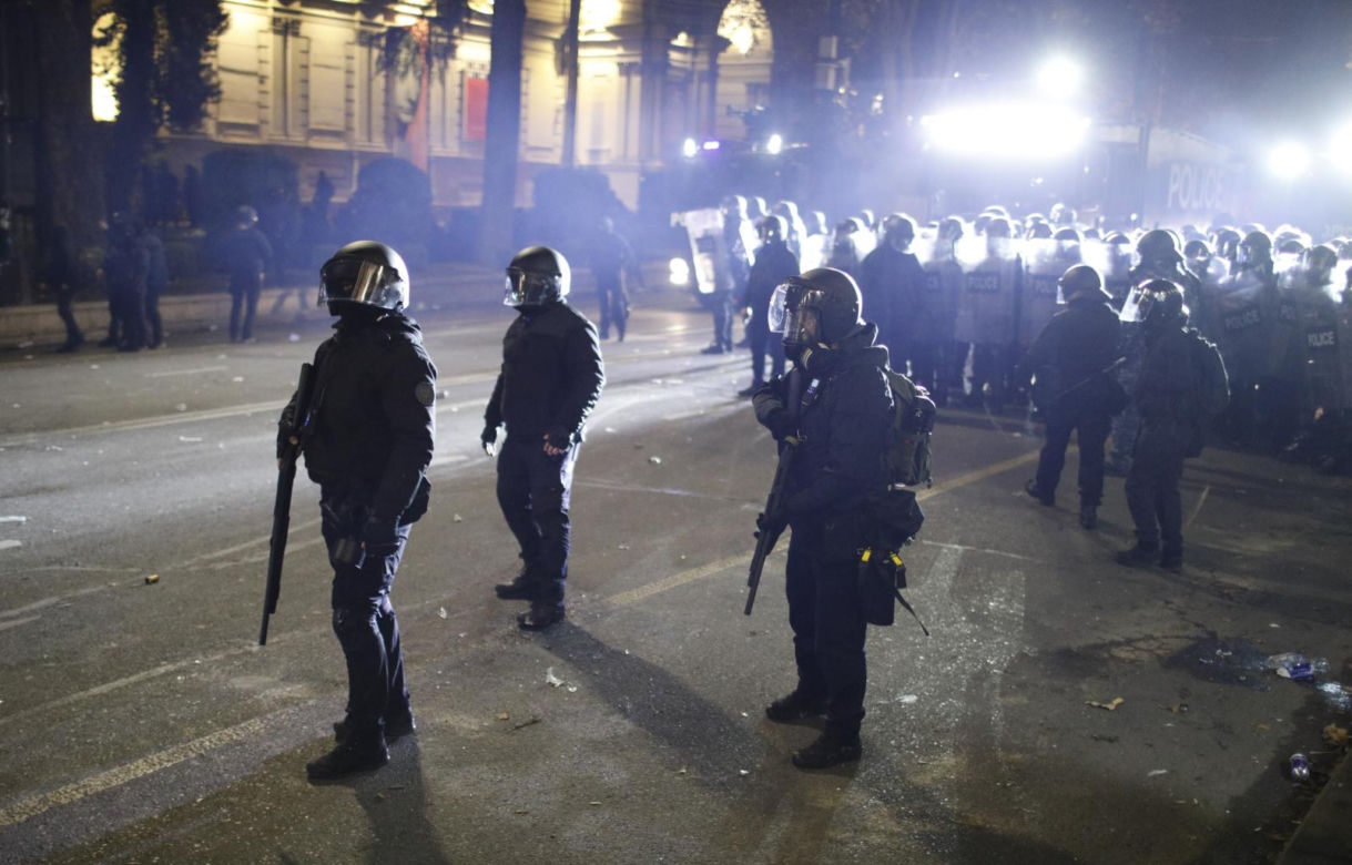 Protesty w Gruzji 