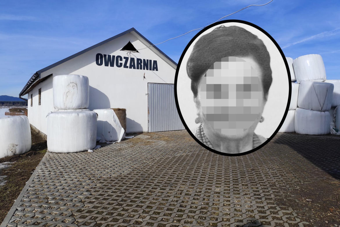 Zofia przyjechała z USA, by opiekować się mężem. Pasierb zamordował ją w owczarni
