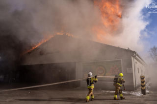 Spłonęła jedyna całodobowa Biedronka!