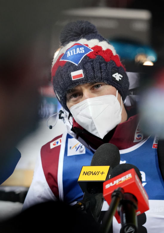 Kamil Stoch po konkursie w Willingen