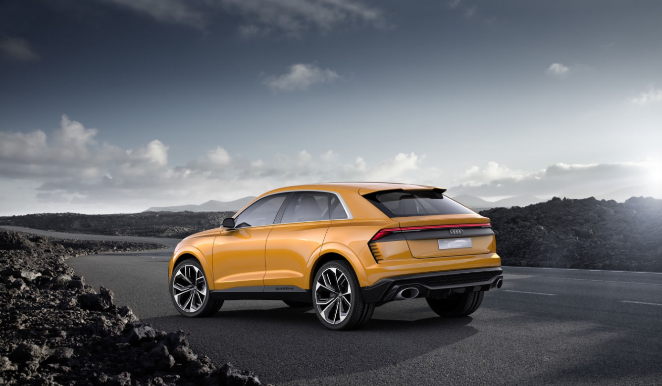 Nowatorskie Audi Q8 sport concept