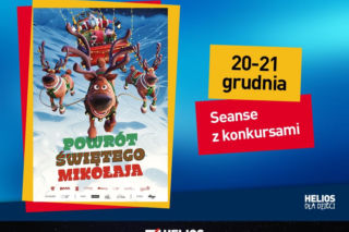 „Powrót Świętego Mikołaja” – seanse z konkursami 20–21 grudnia 