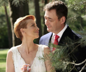 Barwy szczęścia odc. 1376. Marta Walawska (Katarzyna Zielińska), Artur Chowański (Jacek Rozenek)