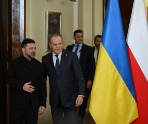 Wołodymyr Zełenski, Donald Tusk