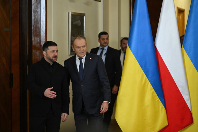 Wołodymyr Zełenski, Donald Tusk