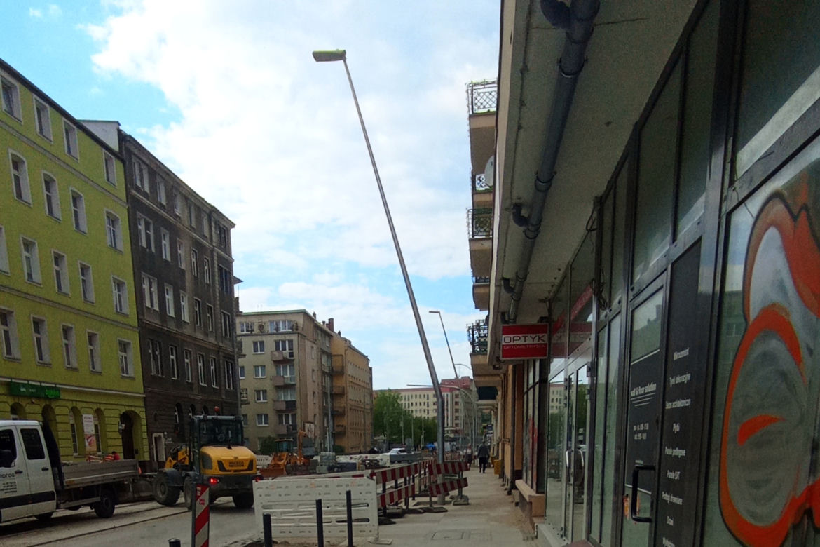 Słynny słup został wymieniony na "lepszy model"
