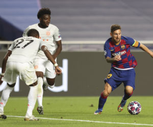 Robert Lewandowski, Lionel Messi, Cristiano Ronaldo