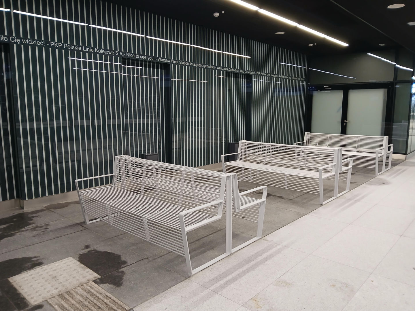 Dworzec kolejowy Warszawa Zachodnia po otwarciu