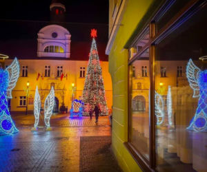 Iluminacje świąteczne w Żarach