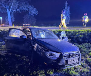 29-latka wjechała samochodem do rowu niedaleko Góry. Była pijana i wiozła pasażerów