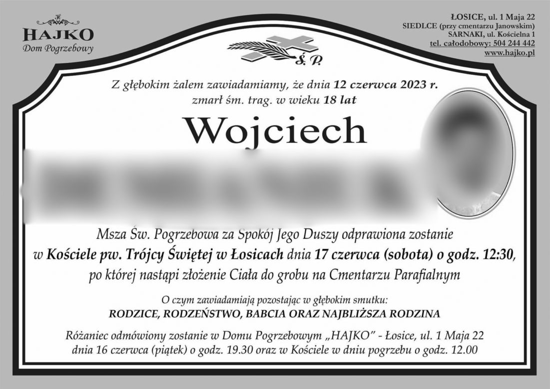 Kacper i Wojtek zginęli w zmiażdżonym aucie. Trzeci nastolatek walczy o życie