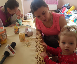 Dom dla uchodźców w Orłach koło Przemyśla