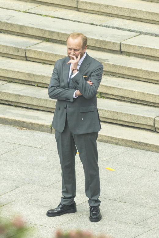 Gwiazdy na planie serialu "Klara"