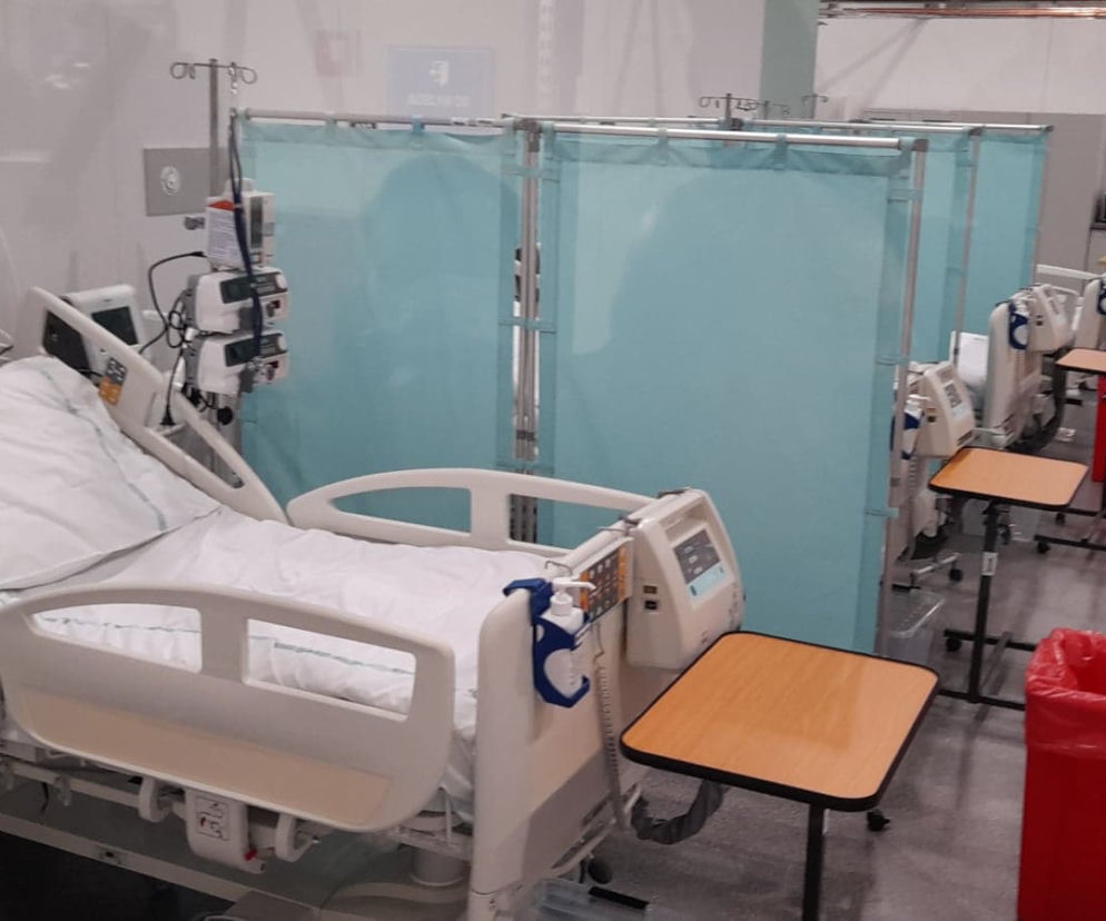 Szpital tymczasowy w Łodzi czeka na pacjentów