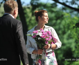 M jak miłość odc. 1087. Janek (Jacek Lenartowicz), Olga (Marta Ścisłowicz)