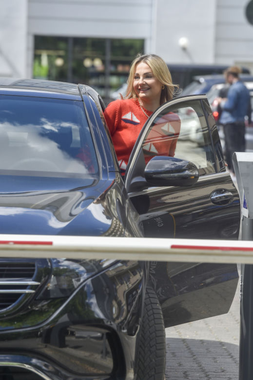 Małgorzata Socha i jej Mercedes EQC
