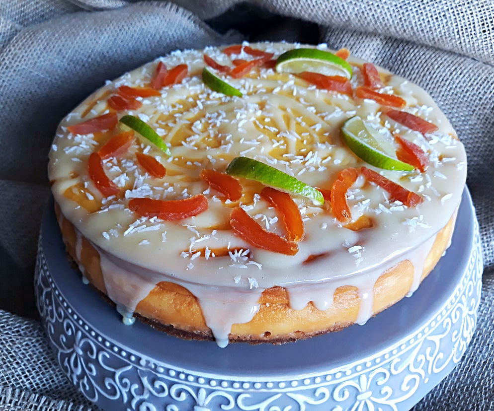 Sernik z mango i białą czekoladą: przepis Kohersen MyCook