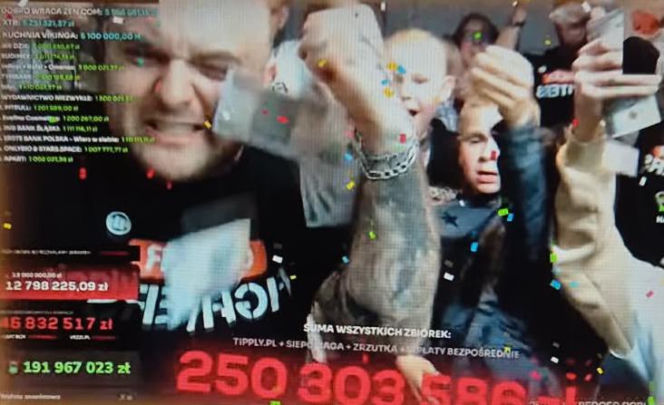 Historyczny wynik streamu Łatwoganga. Zebrał zawrotną kwotę