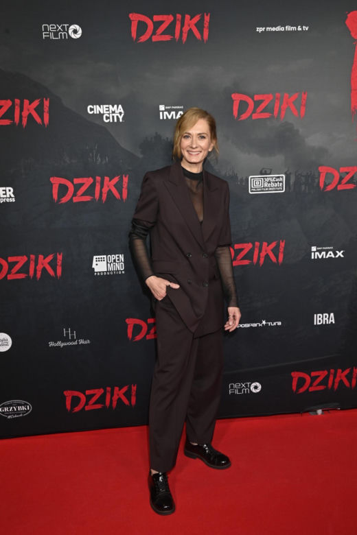 Anita Sokołowska zmieniła kolor włosów. Tak zaprezentowała się na przedpremierze filmu "Dziki"
