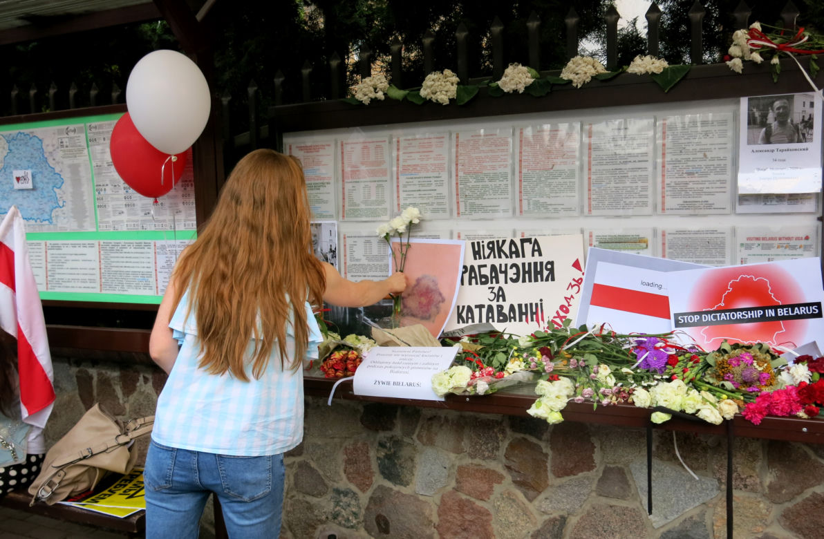 Marsz Solidarni z Białorusią w Białymstoku