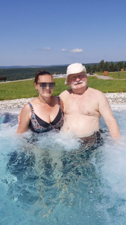 Lech Wałęsa w Arłamowie