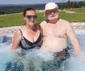 Lech Wałęsa w Arłamowie