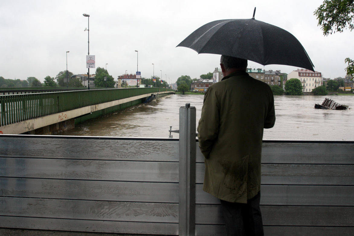 Powódź Kraków, rzeka Wisła