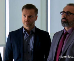 M jak miłość. Adam Werner (Jacek Kopczyński), Andrzej Budzyński (Krystian Wieczorek)