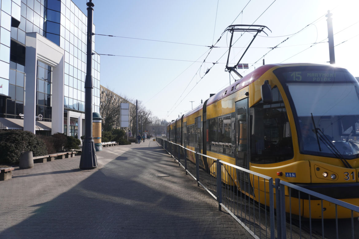 Plac Bankowy przed remontem (luty 2025)