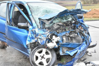 Groźny wypadek w Wisznicach