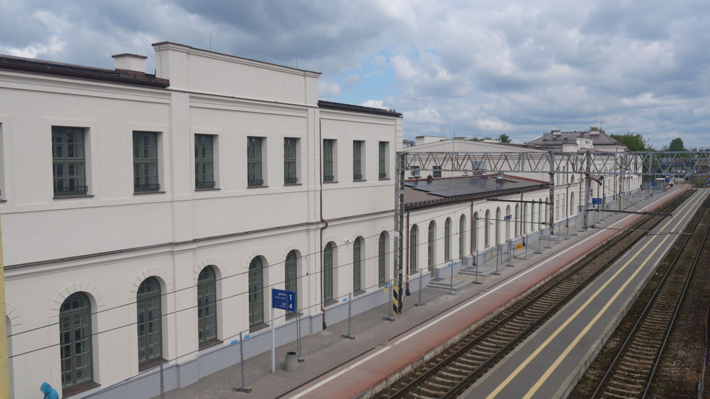 Dworzec PKP w Białymstoku już cieszy oko! Inwestycja kosztowała ponad 36 milionów złotych