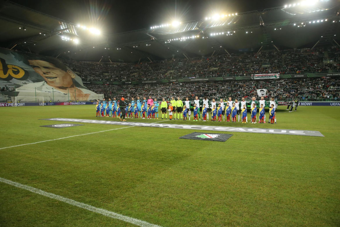 Legia - Lugano pożegnanie Brychczego