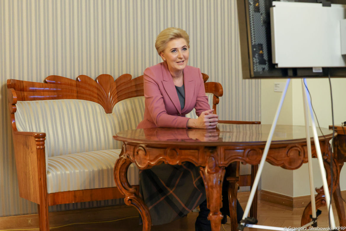 Podsumowali kolejny rok działalności Agaty Dudy
