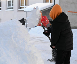 Słupsk pod śniegiem