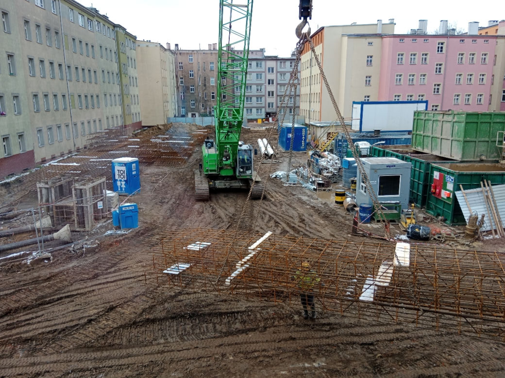 Przebudowa wnętrza Kwartału 36