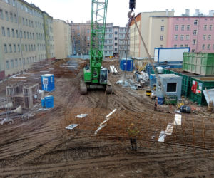 Przebudowa wnętrza Kwartału 36